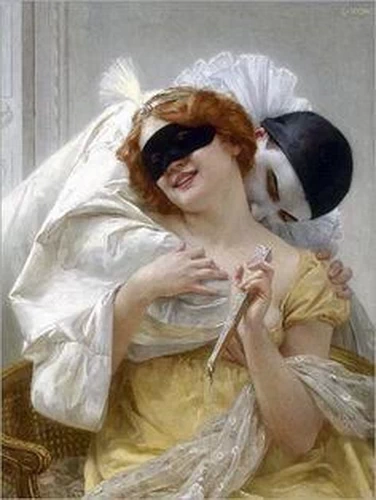 Bacio in maschera